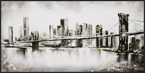 Abstrakte Wandkunst modern