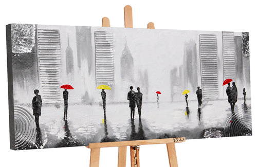Moderne Wanddeko handgemalt