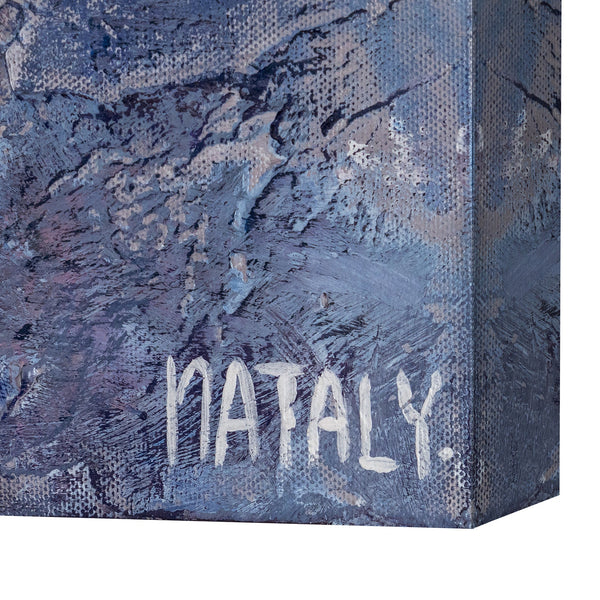 Abstracte schilderijen "Renaissanceperiode" canvas schilderijen woonkamer modern met lijst