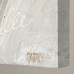 Handgeschilderd bloemen schilderij "Lente Bloemen" – Modern kunstwerk voor uw interieur