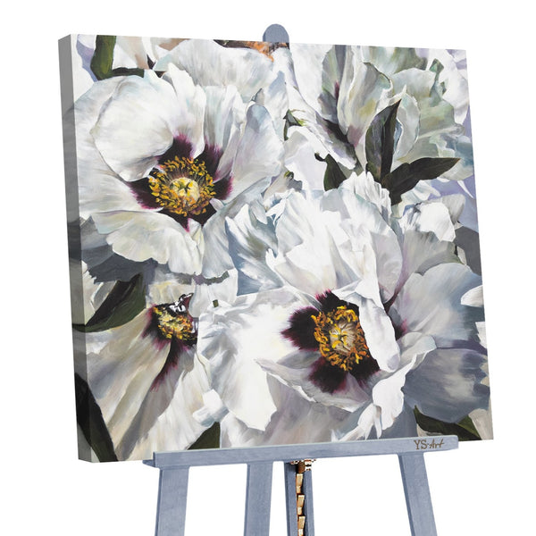 Blumenkunst Handgemalt Leinwand