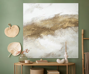 Moderne Wanddeko handgemalt