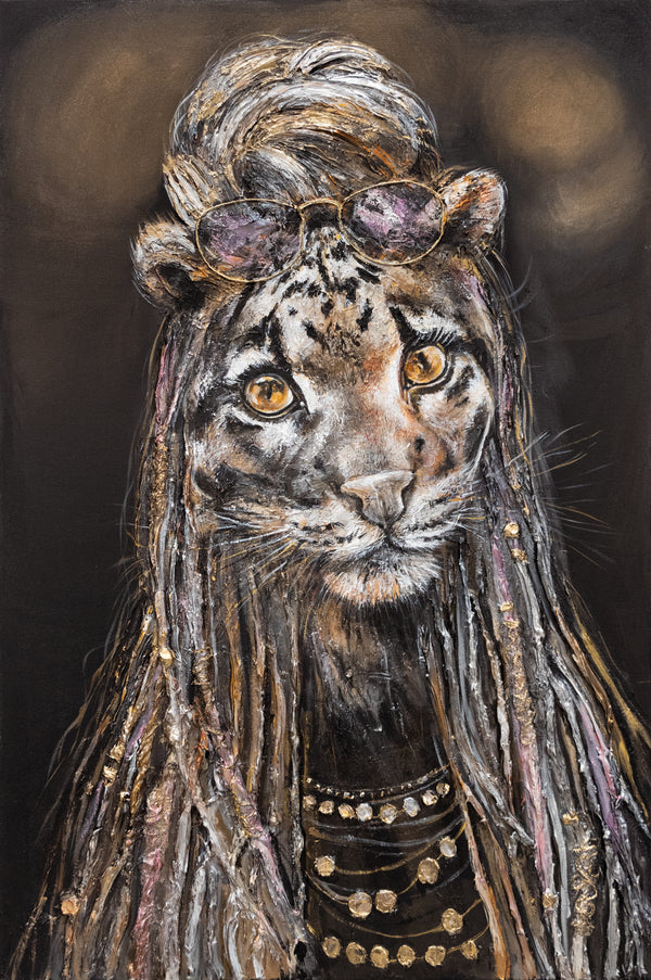 Handgemaltes Leinwandbild Acryl