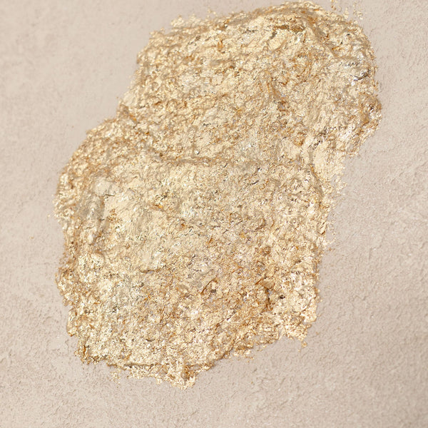 Acrylstruktur in Beige und Grün