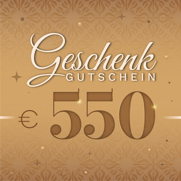 Geschenkkarte für ein beliebiges Gemälde bis zu 550 Euro