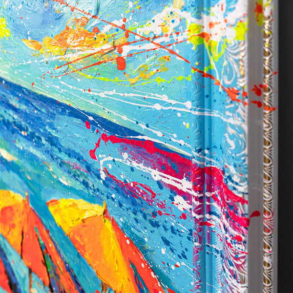 Leinwandbild Handgemalt Modern