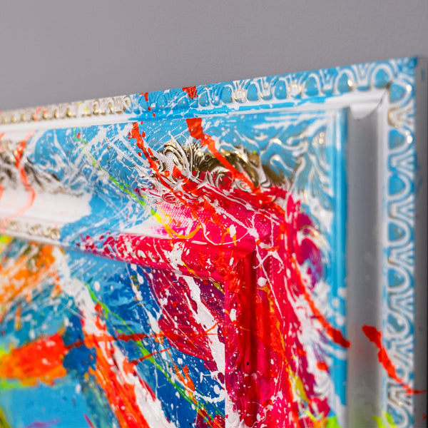 Leinwandbild Mit Struktur Effekt