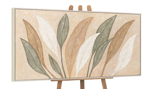 Leinwandbild modern mit Naturstruktur