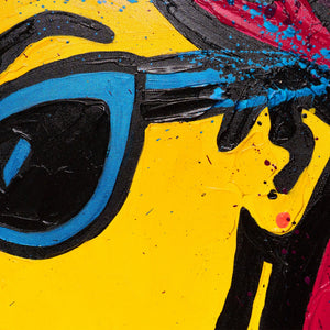 Moderne Wandkunst Pop Art Stil