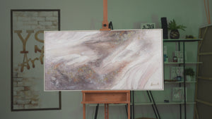 Moderne Kunst Schilderij op Canvas "Relax"