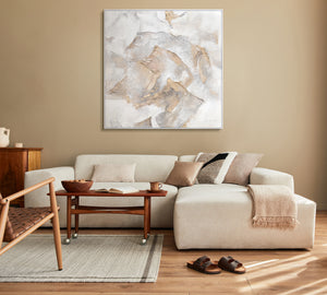 Acryl schilderijen op canvas handgeschilderd "Bergtoppen"