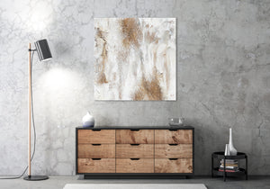 Acryl schilderij op canvas – Handgeschilderde wanddecoratie woonkamer
