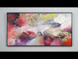 Abstracte impressies schilderijen "Bright Garden"
