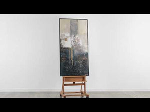 Handgeschilderde Abstracte Schilderijen op Doek "Fragmenten"