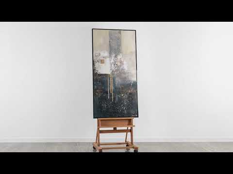 Handgeschilderde Abstracte Schilderijen op Doek "Fragmenten"