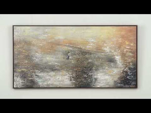 Handgemaakte acryl schilderij "Kracht van de Elementen" – Abstract kunstwerk op canvas