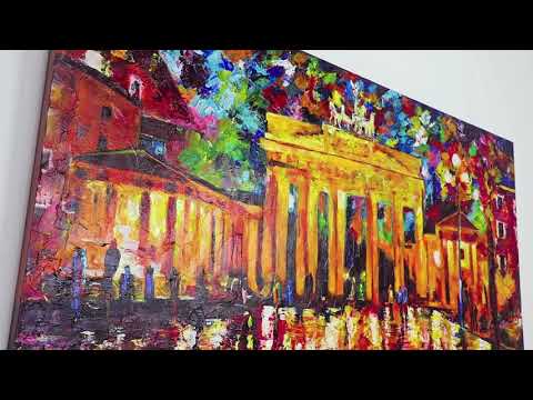 Video zum Kunst Gemälde Brandenburger Tor