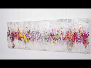 Acrylcanvas “Abstraktion II” – Handgeschilderde moderne wandkunst