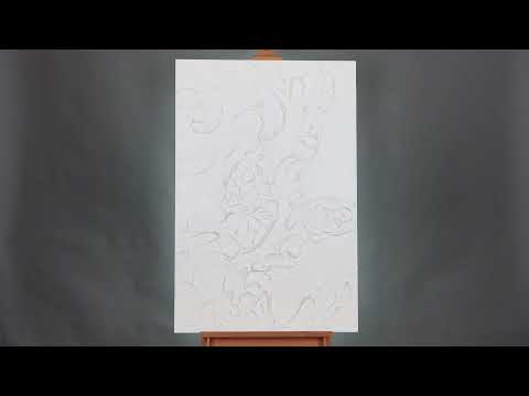 Kunst bilder modern "Lebensfroh VI" 120x80 cm