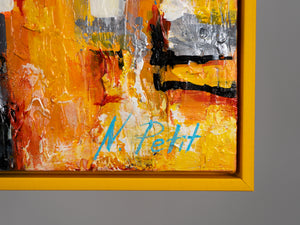 Wandbild Kunst auf Leinwand